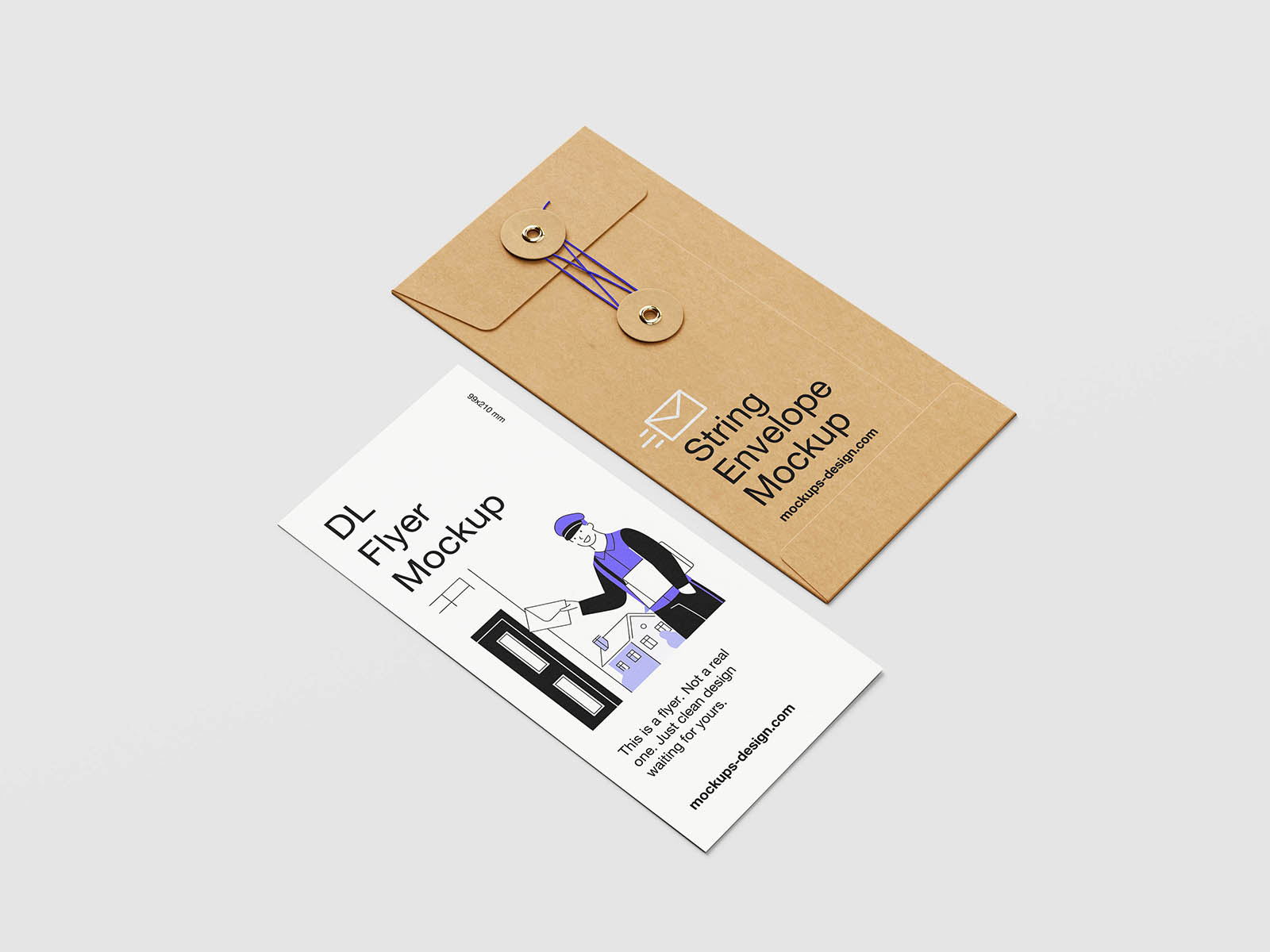 DL Executive Envelope and Flyer Set